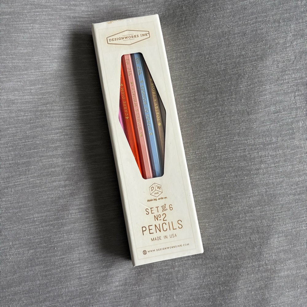 NEW DesignWorks Ink - Pencil Set of 6